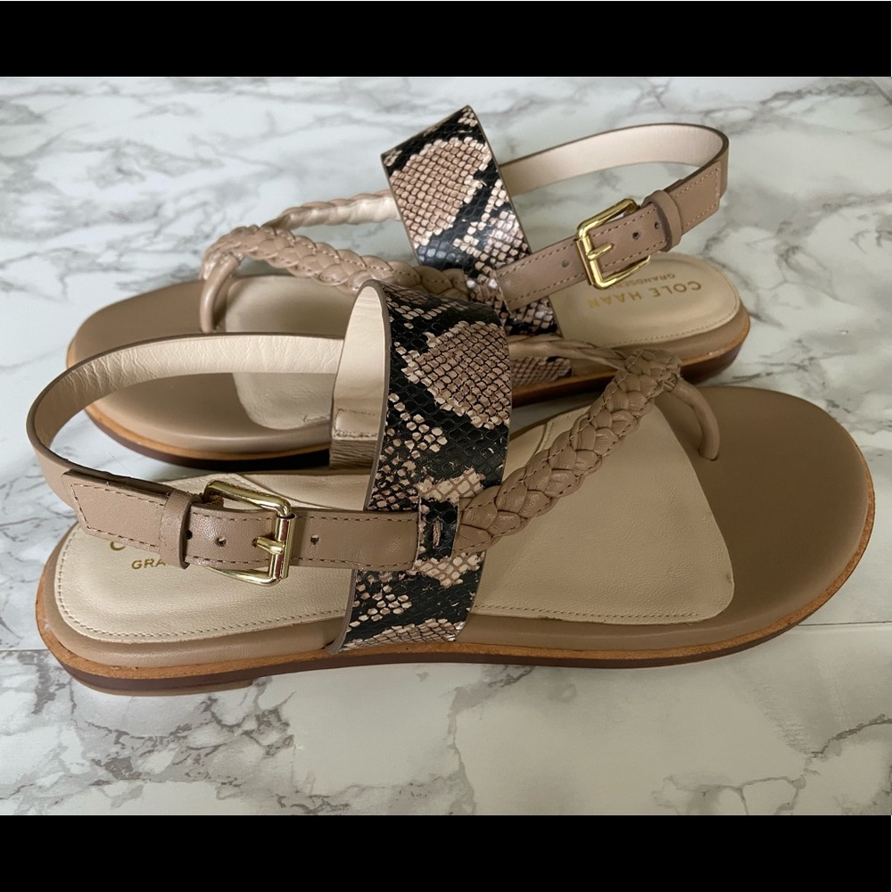 New Cole Haan Anica braided thong sandal- size 8